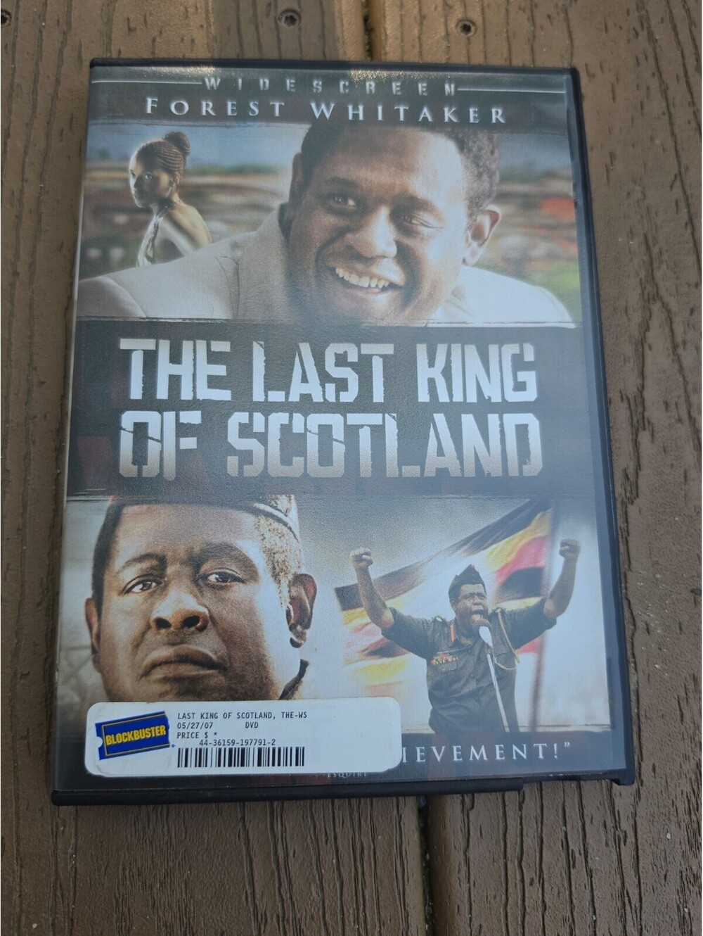 * The Last King Of Scotland - Forest Whitaker - Very Good DVD